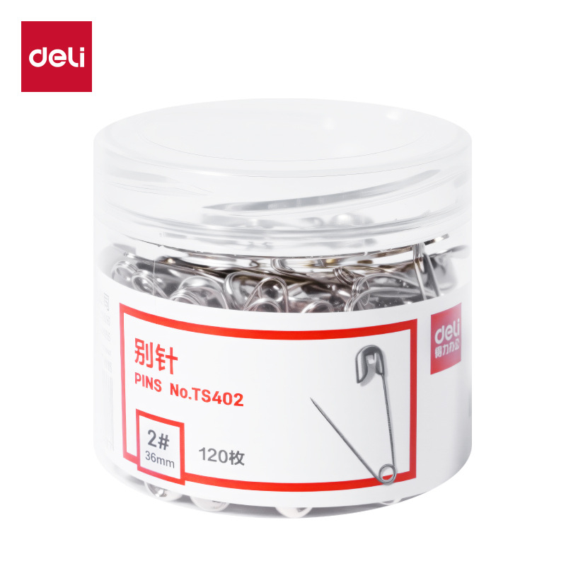 Κυρτή βελόνα ασφαλείας, ατσάλι, παλιού τύπου κούμπωμα, μοντέλο ts400, συσκευασία σε κουτί