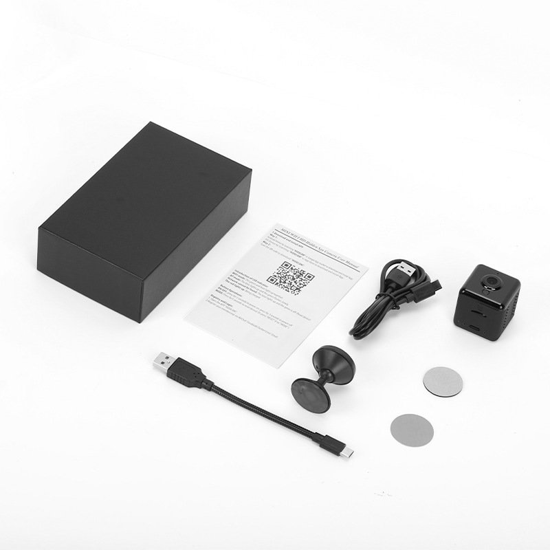 IP kamera 1080P, 2,4 mm széles látószögű objektív, beltéri használat, IR éjjellátás 13 m-ig