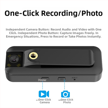 Webcam wireless portabilă, 1080P, obiectiv 2.8mm, viziune nocturnă IR până la 5 m, detecție de mișcare