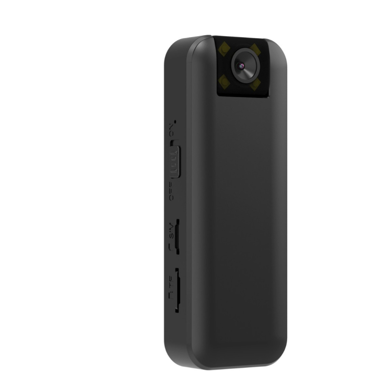 Webcam wireless portabilă, 1080P, obiectiv 2.8mm, viziune nocturnă IR până la 5 m, detecție de mișcare