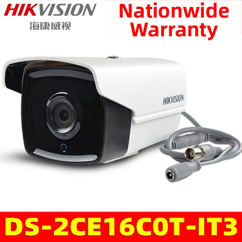 Hikvision DS-2CE16C0T-IT3 720P koaxiálna HD monitorovacia kamera s ABS puzdrom - prevádzková teplota -35°C až 60°C