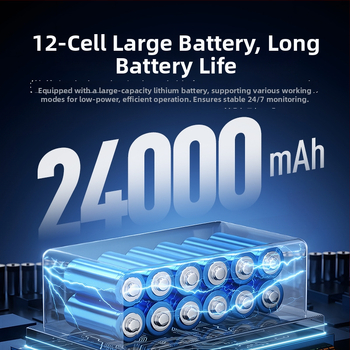 4G laadimiseta päikesekohaga jälgimiskaamera — eluiga andmete voog, 4MP, välistingimustes öine nägemine