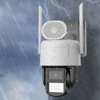 4G laadimiseta päikesekohaga jälgimiskaamera — eluiga andmete voog, 4MP, välistingimustes öine nägemine