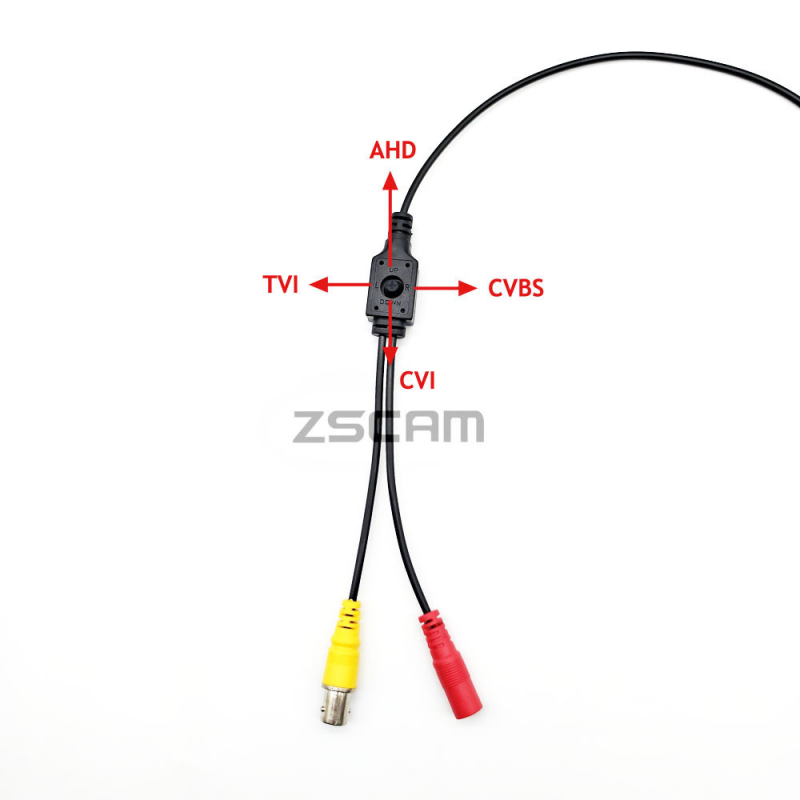 Cameră de supraveghere analogică AHD, design cat-eye, 1080p, 0.01 Lux, lentilă 1.68 mm, distanță IR 10