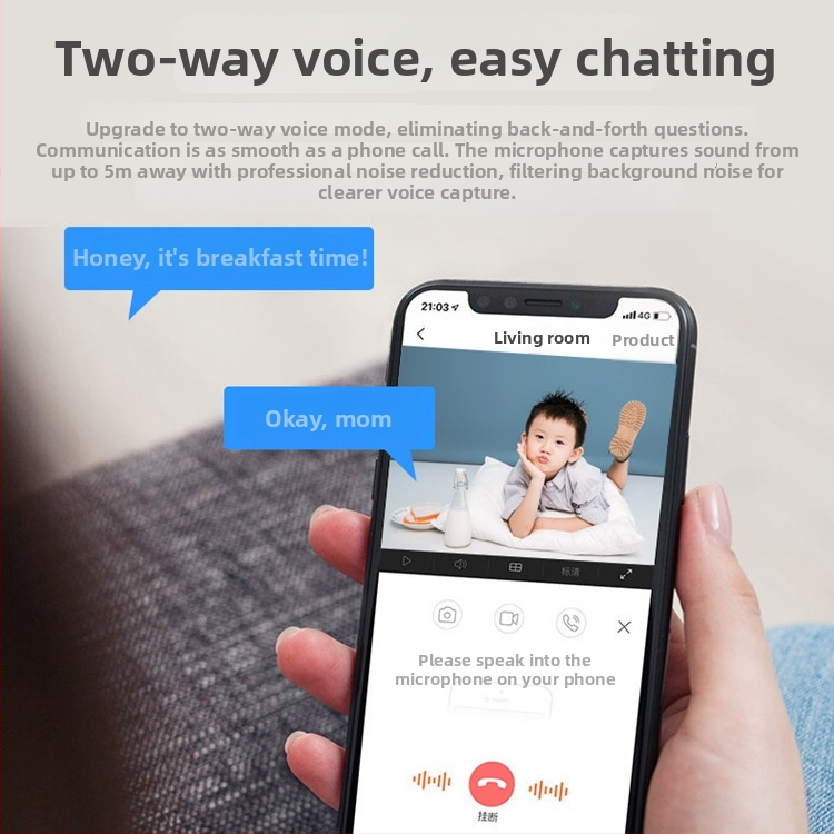 Bezdrôtová vnútorná kamera Ezviz Hikvision — 1080p rozlíšenie, 2,8 mm objektív, 130° uhol záberu, IR nočné videnie až 10 m, inteligentný alarm, kódovanie H.264