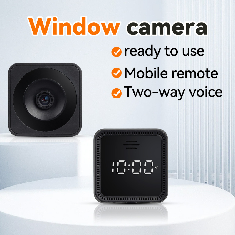 Monitor pentru bebeluți fără fir, rezoluție 3MP/2K, obiectiv 2.4mm, vizualizare noaptea IR până la 15 m, alimentare 5V