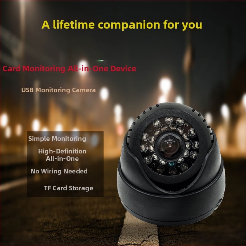 Cameră de monitorizare all-in-one, fără fir – lentilă 3,6 mm, senzor CMOS, rezoluție 640x480, iluminare minimă 0,01 lux
