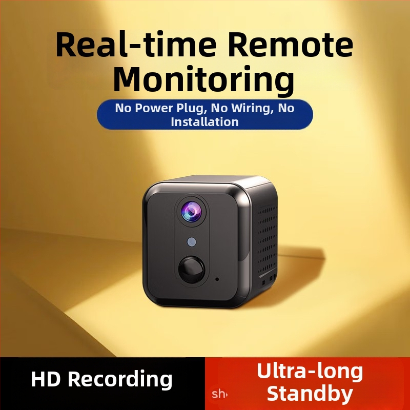 4K juhtmevaba kaamera kodu- ja ärikasutuseks – 2,8 mm lai nurga objektiiv, mobiilirakendusega kaugnägemine, vahemik 0–10 m