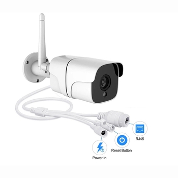 Camera IP 4MP, 0.001 lux, -20–65°C, 12V, pentru exterior impermeabilă