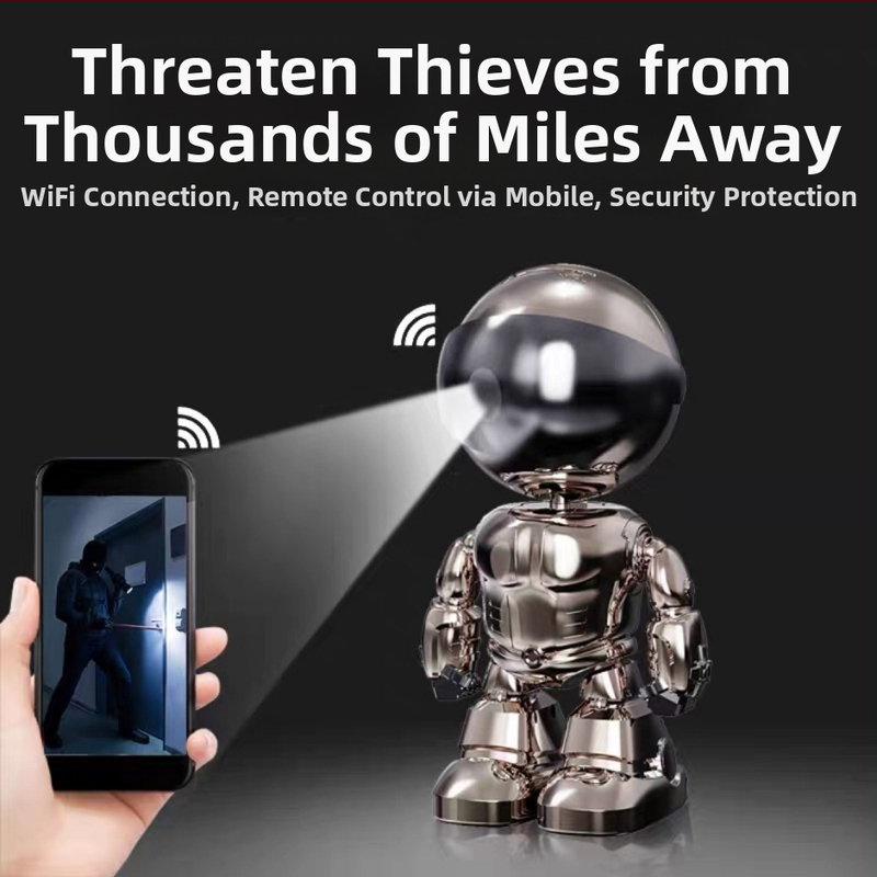 Siseruumide juhtmevaba 4G-kaamera, 360° vaade, HD öönägemine, kaugseire