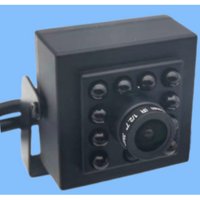 Cameră de rețea cu senzor 2MP, obiectiv 2.8mm, video 1080P, vedere de noapte cu infraroșu până la 10 m, interior