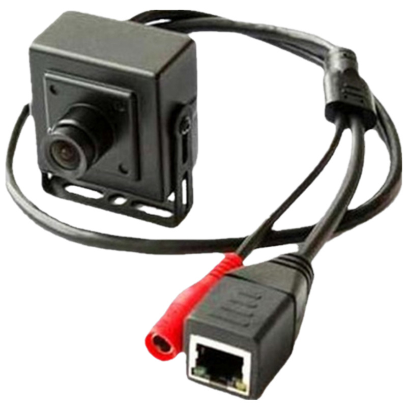 Cameră de rețea cu senzor 2MP, obiectiv 2.8mm, video 1080P, vedere de noapte cu infraroșu până la 10 m, interior