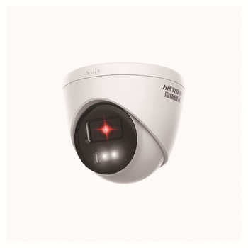 Hikvision IP hálózati kamera DS-IPC-K34HV2-LT, 4MP, fehérfényes teljes színű kép, kagyló alakú (4 mm objektív, -35–60°C, 220V, teljes fém és üveg burkolat)