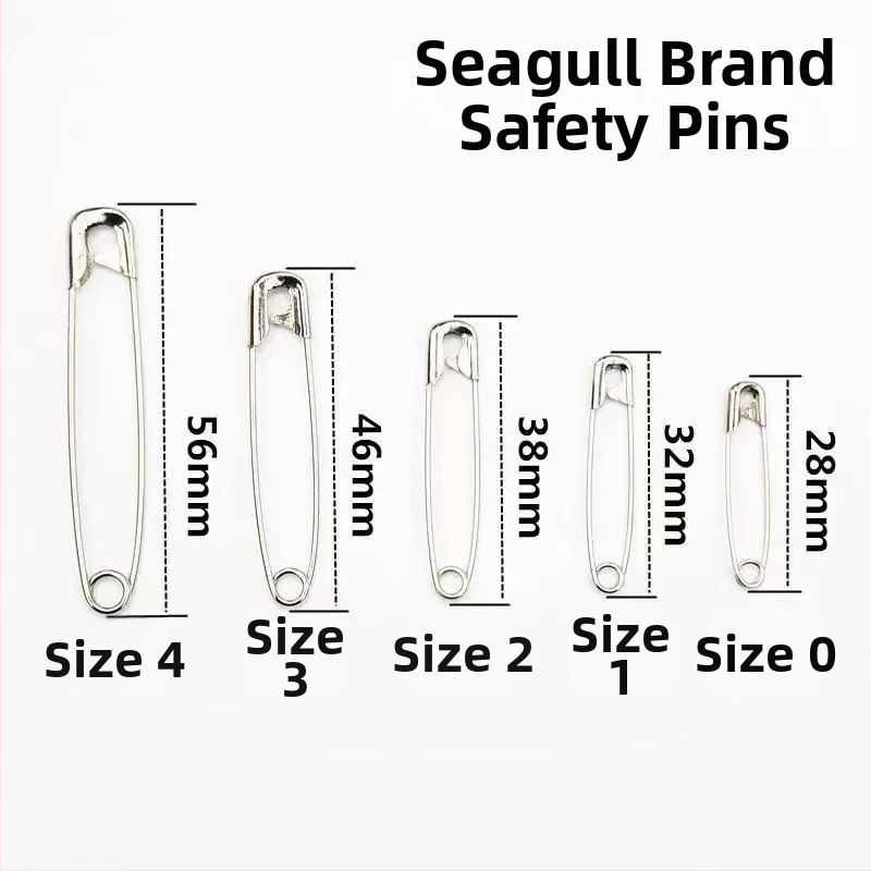 Seagull značka kovové sponky, model 2212, balené v krabici