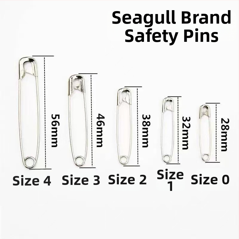 Seagull značka kovové sponky, model 2212, balené v krabici