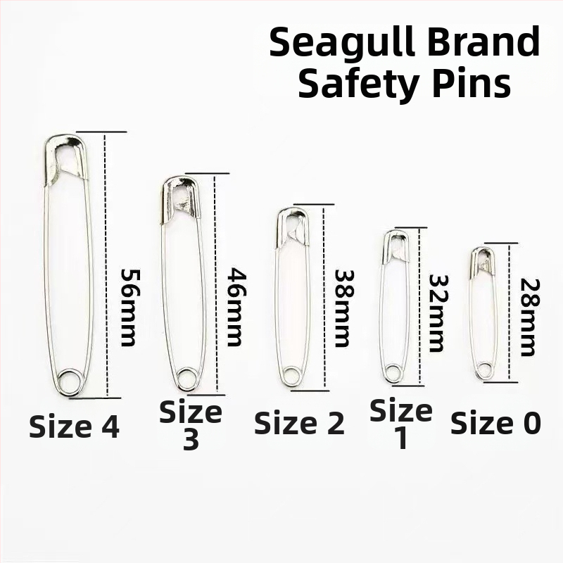 Seagull značka kovové sponky, model 2212, balené v krabici