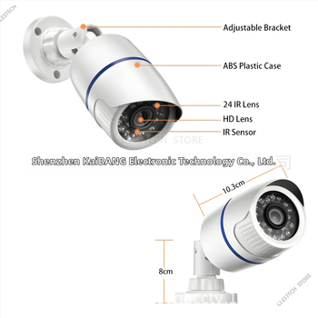 5MP IP kamera, 3.6 mm objektív, PoE/12V tápegység, vízálló, minimális megvilágítás 0.001 lux
