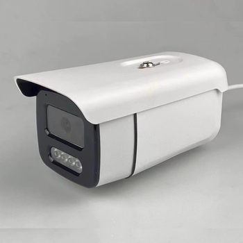 Vonkajšia vodotesná sieťová kamera na dohľad s Audio, duálne svetlo, plnofarebná, PoE, 4MP/2.5K, 3.6 mm objektív, IR 30 m, -35°C až 60°C