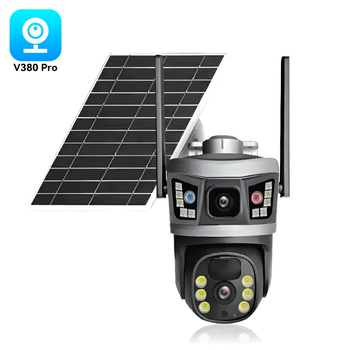 Kamera s dvojitým objektívom: kupolová a bullet, ultra nízka inteligencia 0.00001 lx, 12 V napájanie, vnútorné/vonkajšie použitie, s alarmnou funkciou