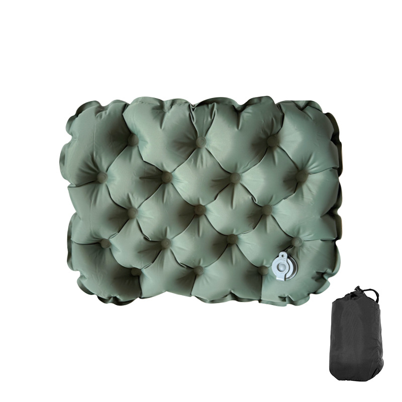 Lagani nafukljivi sjedalni jastuk za kampiranje i piknik, 30 × 40 cm, materijal nylon TPU