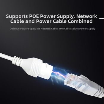 Vezetékes intercomos megfigyelő kamera kettős világítással, 1440p, 4mm objektív, SNR >40dB, IR 25m, PoE/DC tápegység