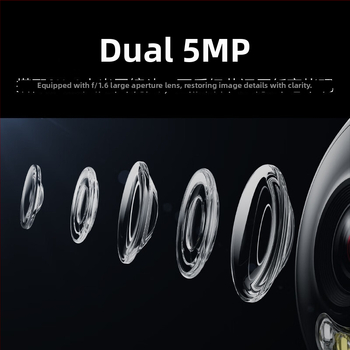 Mijia väliskamera, nutikas kahe kaameraga, 5 MP, 0–10 m ulatus, kodu turvalisus