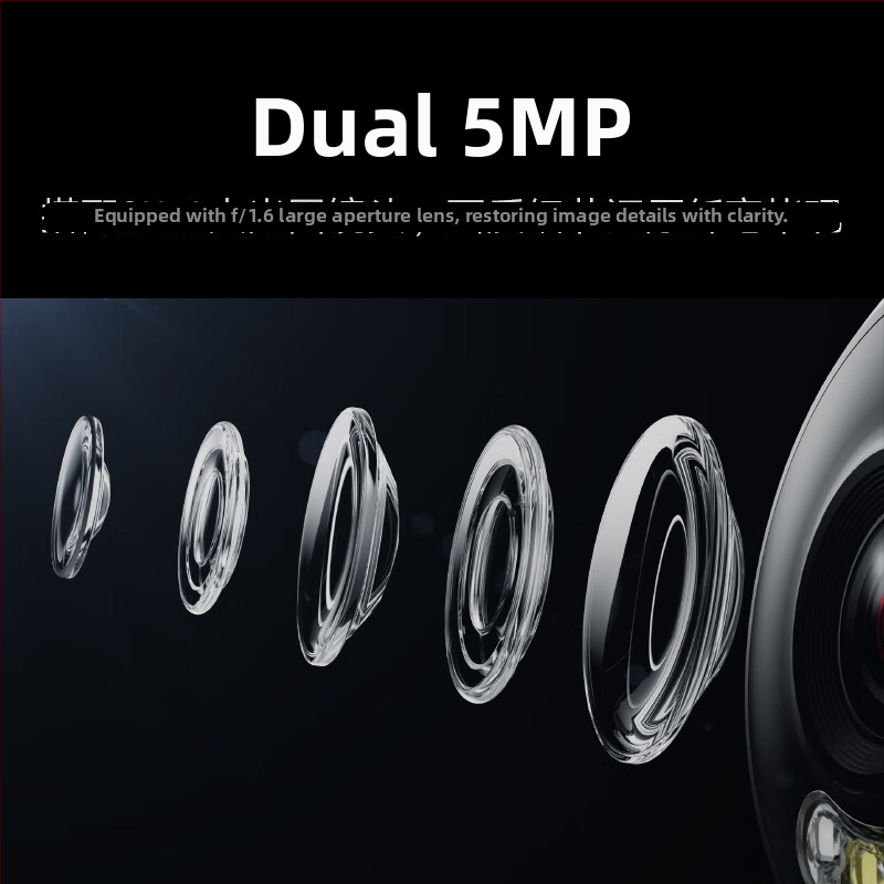 Mijia väliskamera, nutikas kahe kaameraga, 5 MP, 0–10 m ulatus, kodu turvalisus