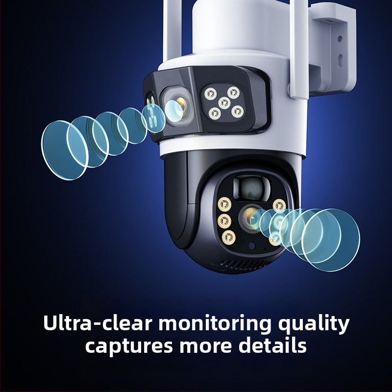 Cameră solară 4G pentru exterior, iluminare minimă 0.001 lux, interval de funcționare -20°C până la 55°C, ABS plastic de inginerie