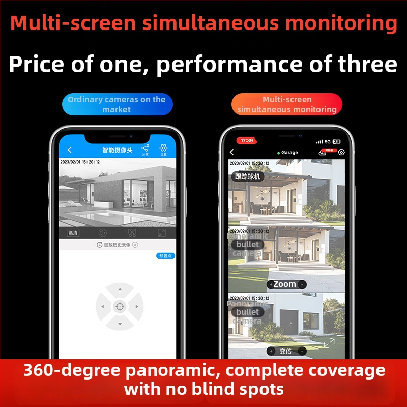 Cameră solară 4G pentru exterior, iluminare minimă 0.001 lux, interval de funcționare -20°C până la 55°C, ABS plastic de inginerie