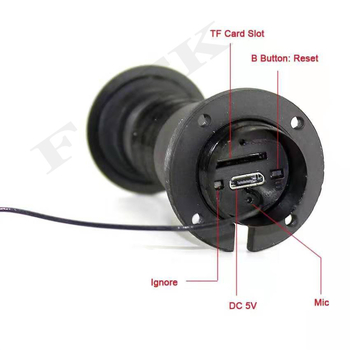 Bežična WiFi kamera za vrata, 3MP, objektiv 1.8mm, detekcija pokreta, H.265/H.264, unutarnja uporaba