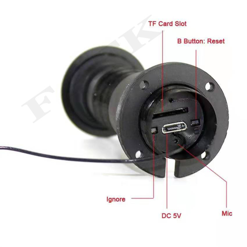 Bežična WiFi kamera za vrata, 3MP, objektiv 1.8mm, detekcija pokreta, H.265/H.264, unutarnja uporaba