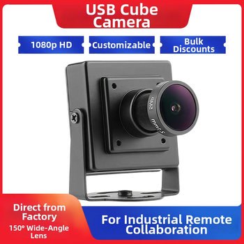 Priemyselná USB 2.0 kamera bez ovládačov pre monitory a digitálne reklamné panely, 1080p HD, model AWD-3134U