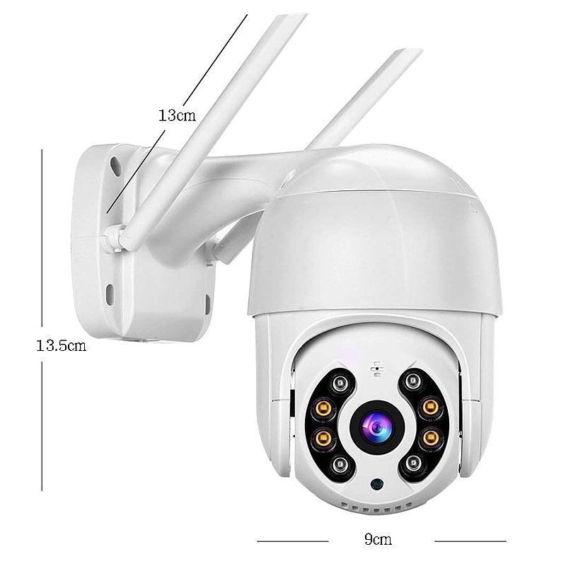 UNION 360° rotirajuća Wi‑Fi kamera za kućni nadzor, HD, unutarnja i vanjska uporaba
