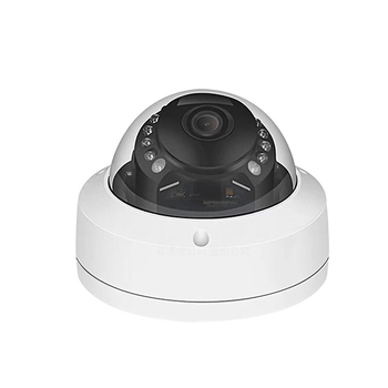 Cameră de supraveghere în rețea cu carcasă metalică hemisferică, 3MP/2K, obiectiv 4mm, alimentare DC12V, IR 20m