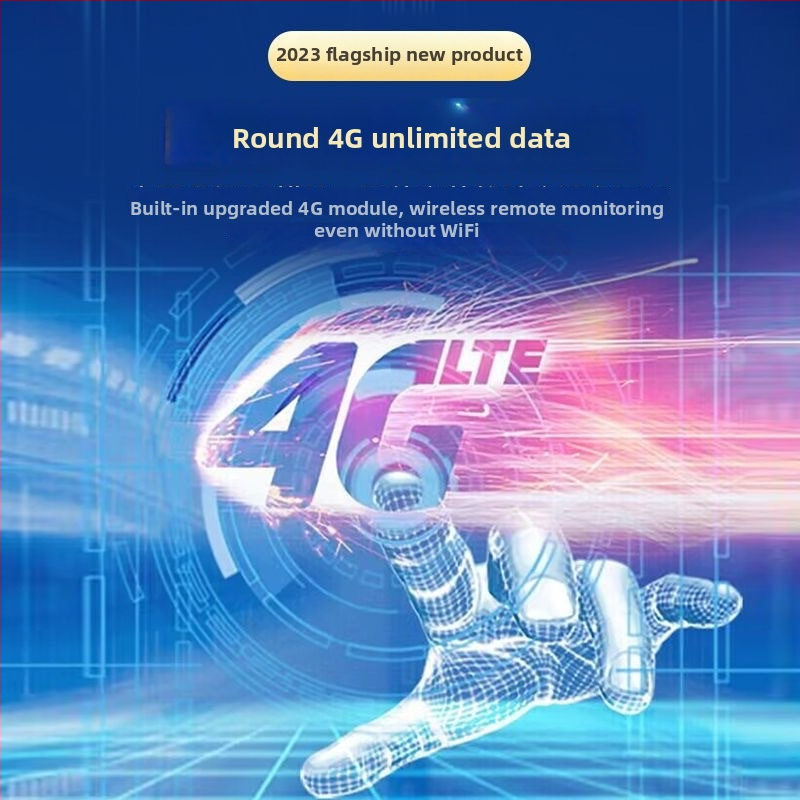 4G všetko v jednom bezdrôtová domáca kamera s dlhým pohotovostným režimom a nabíjateľným monitorom