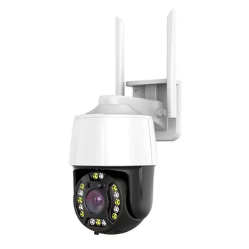 Rui Doctor 2 Cameră WiFi tip cupolă, 3 inch, interior/exterior, culoare completă, silențioasă, impermeabilă, supraveghere infraroșu