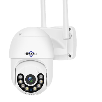 Cameră IP tip dom cu WiFi, 1080p, lentilă 3.6 mm, detecție mișcare, detecție persoane, urmărire automată, pentru exterior