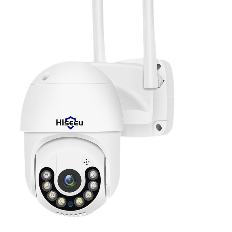Cameră IP tip dom cu WiFi, 1080p, lentilă 3.6 mm, detecție mișcare, detecție persoane, urmărire automată, pentru exterior