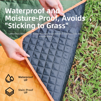 Covoraș de picnic pentru camping în aer liber, din material Oxford, 1 kg, modelul 78079, potrivit pentru 3-4 persoane