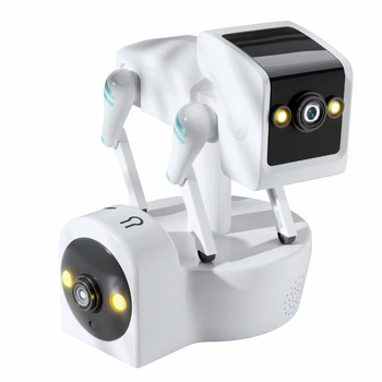 YooSee kućna robotska kamera za nadzor s HD noćnim vidom, bežični dvostruki prikaz, Wi‑Fi za pametni telefon