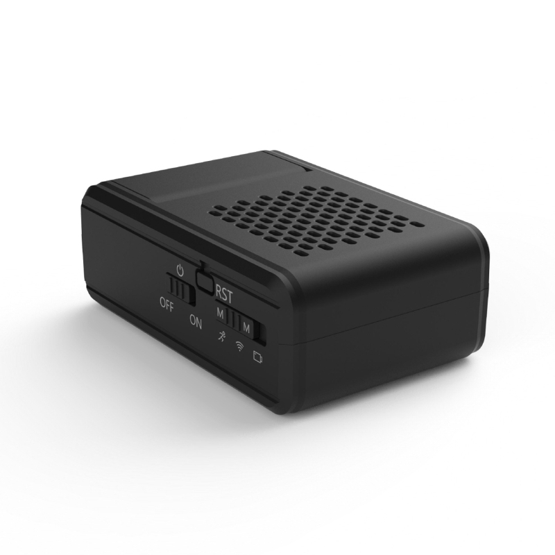 Cameră wireless Wi-Fi pentru monitorizare în casă, cu rotație de 90°, detecție de mișcare, HD vedere de noapte; alimentare 5 V, greutate 0,04 kg, ABS plastic, rază IR 5 m