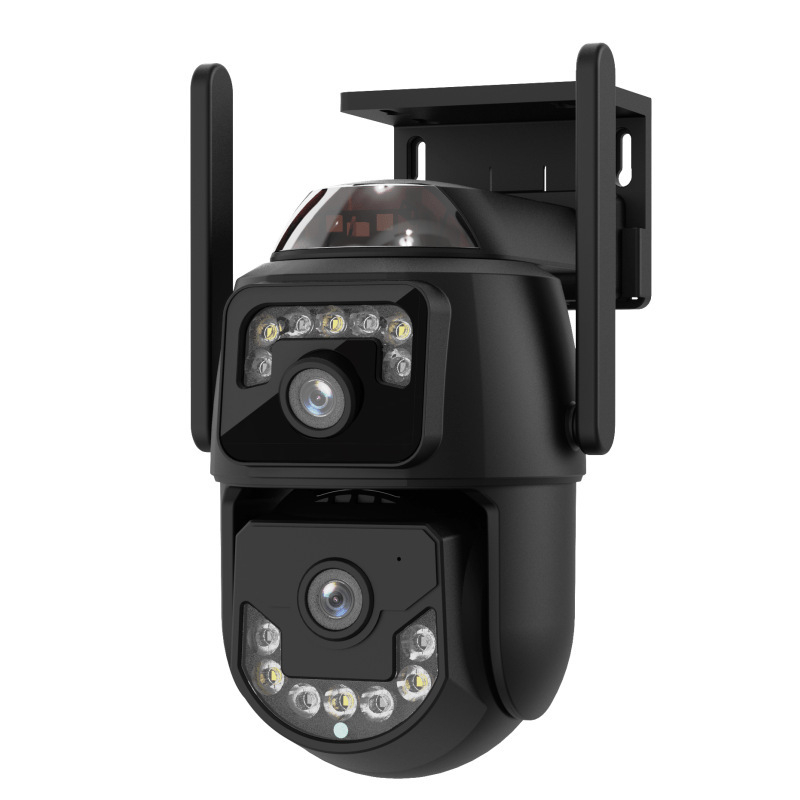 QL18 Kültéri megfigyelő kamera — falra vagy mennyezetre szerelhető, pan-tilt (fém és műanyag), 110–220V