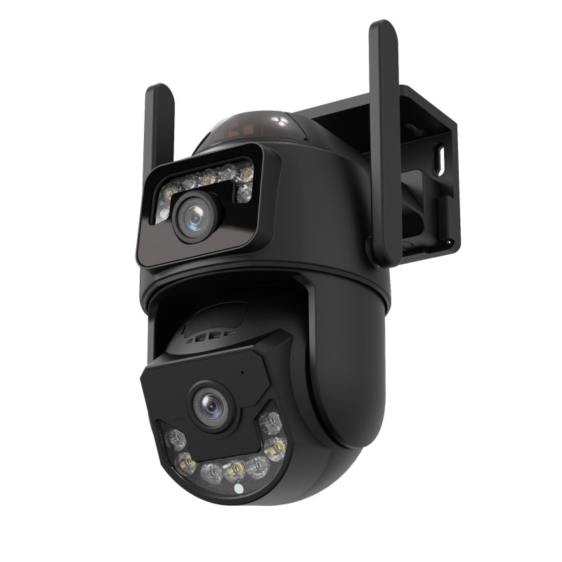 QL18 Kültéri megfigyelő kamera — falra vagy mennyezetre szerelhető, pan-tilt (fém és műanyag), 110–220V