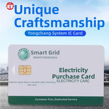 Priekšapmaksas IC karte kilovatstundas skaitītājam (atmiņas karte; kontakta IC karte; nefinanšu karte)