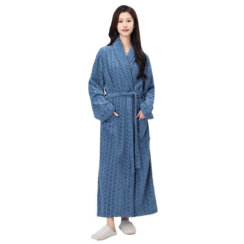 Kupaoni ogrtač od frotira, pamuk 98%, unisex, zimsko razdoblje