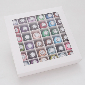 Fir de broderie, polyester 120D, 550 yd lungime, set 60 bucăți, brand Cloth three