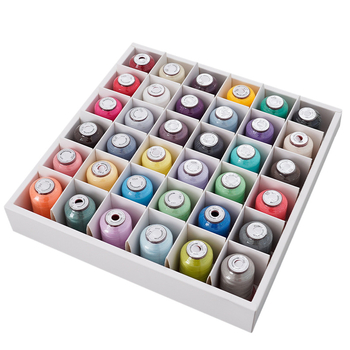 Fir de broderie, polyester 120D, 550 yd lungime, set 60 bucăți, brand Cloth three