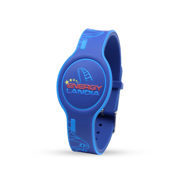 NFC βραχιολάκι πρόσβασης με δυνατότητα εκτύπωσης λογότυπου, Read-Write τσιπ, αποθήκευση 1024B, HF RFID, περίβλημα σιλικόνης, παθητική κάρτα