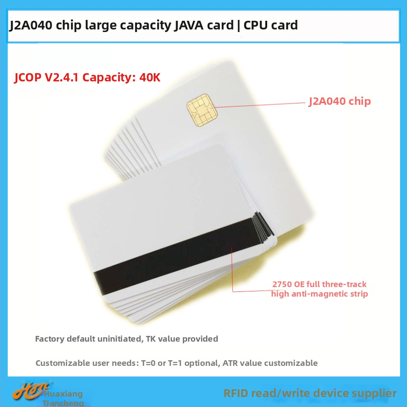 Inteligentná karta J31/72 (Kontaktná IC karta; Kapacita 72K; ATR: Unfused; Kompatibilné s čipom J2A040; Prevádzková teplota -20°C až 50°C)