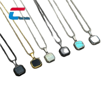 Κολιέ NFC από 18K χρυσό με RFID κάρτα ανάγνωσης/εγγραφής, παθητική τροφοδοσία, απόσταση αισθητήρα 0-5 cm, μνήμη 144 byte